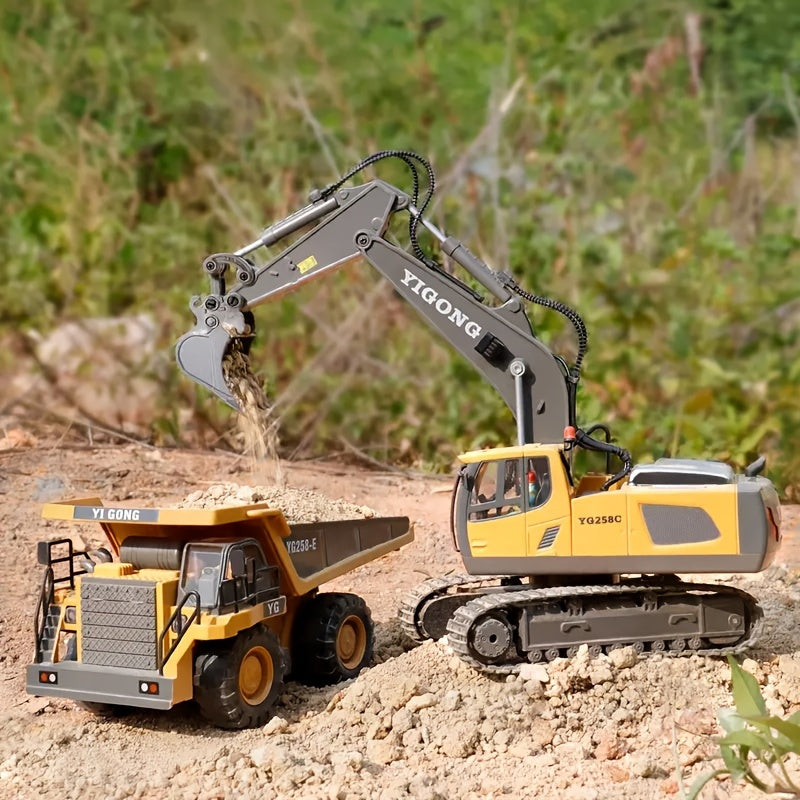 RC Excavator Toy, Front packet